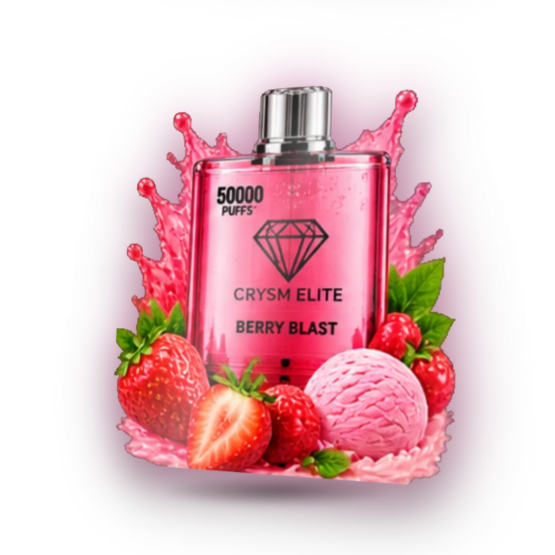 CRYSM ELITE TRANSPARENT - STRAWBERRY ICE CREAM