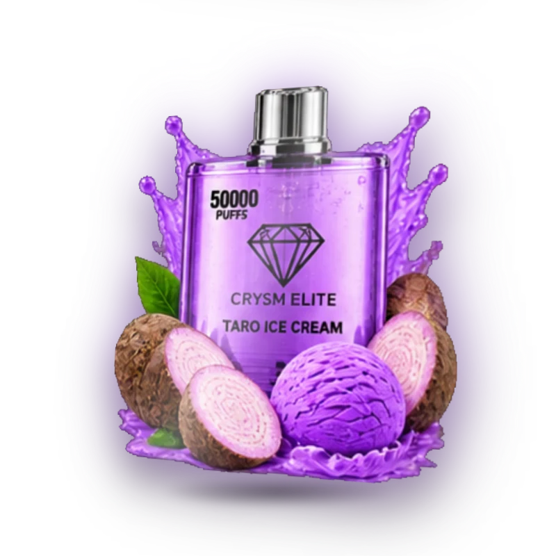 CRYSM ELITE TRANSPARENT - TARO ICE CREAM